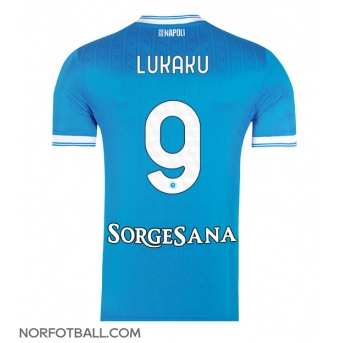 Billige Fotballdrakt SSC Napoli Romelu Lukaku #9 Replika Hjemmedrakt 2025-26 Kortermet